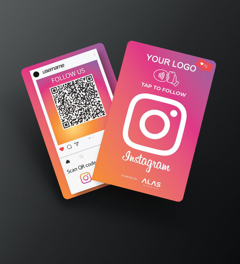 Instagram Card With Logo