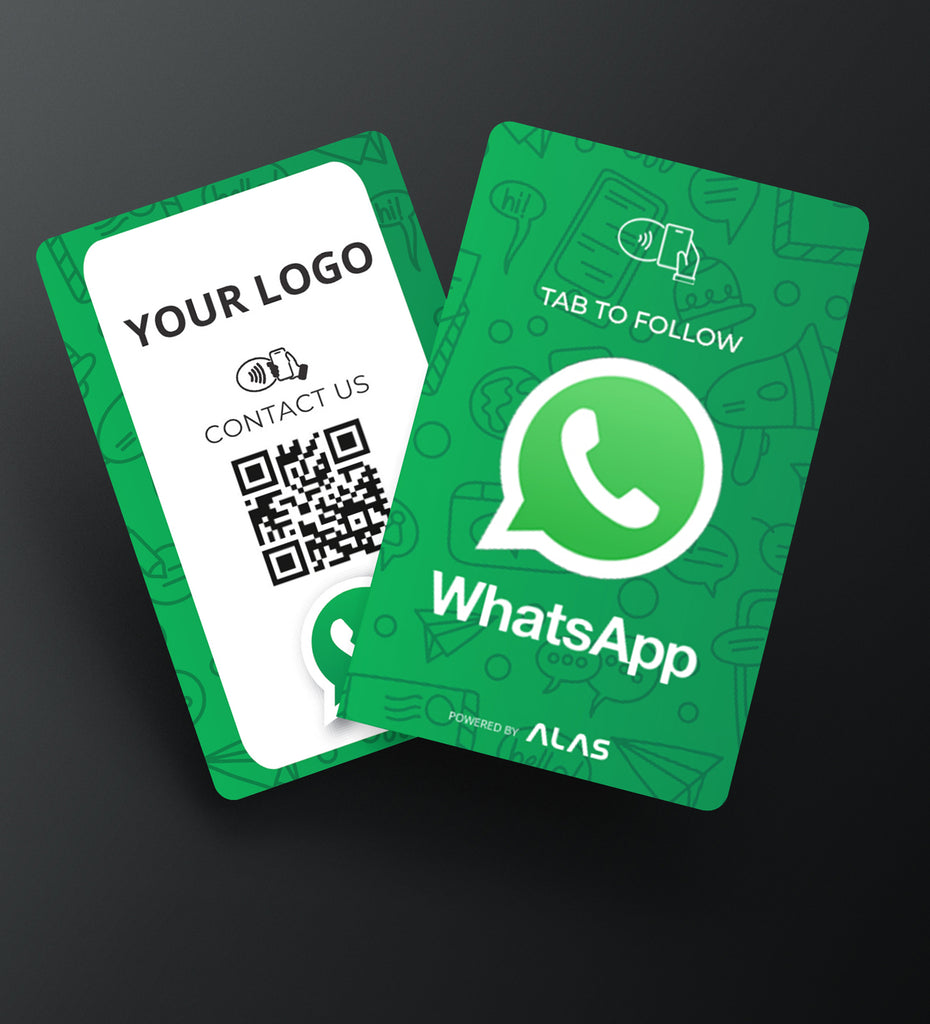 Whatsapp Card With Logo